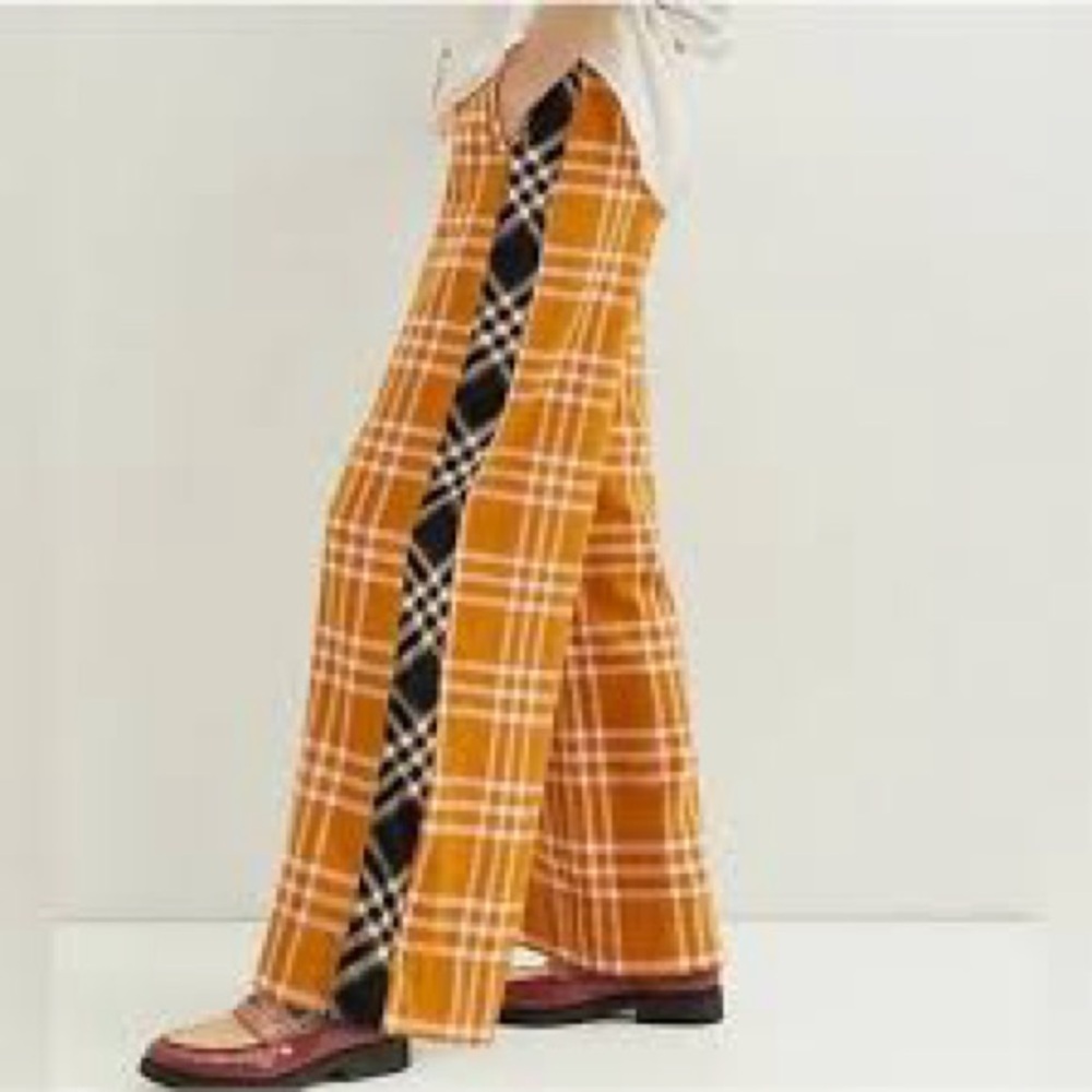 Anthropologie wide leg pants